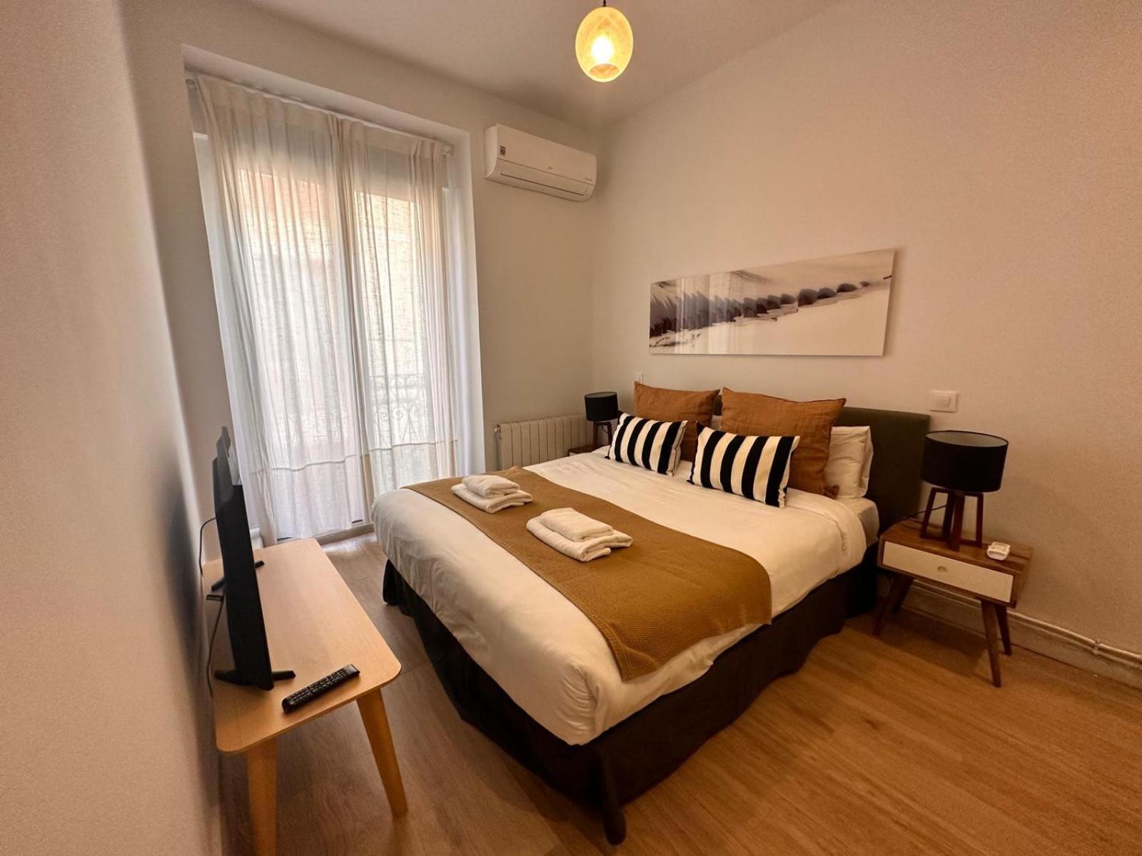 Amazing 3Bd 3Bth With 9 Balconies By Madrid4You Apartments Eksteriør billede